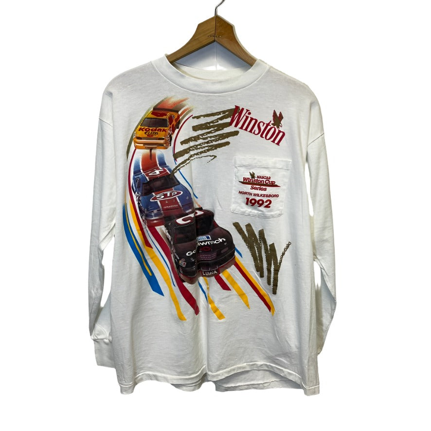 VIntage NASCAR Winston Cup 1992 Long Sleeve Shirt XL