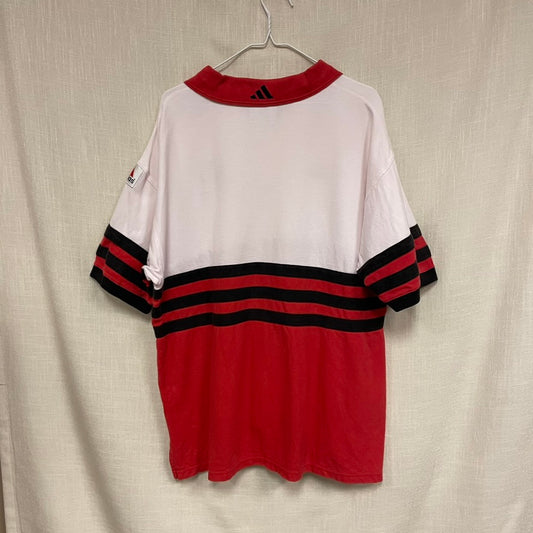 Vintage Nebraska Huskers Adidas Tom Osborne Polo Shirt XL