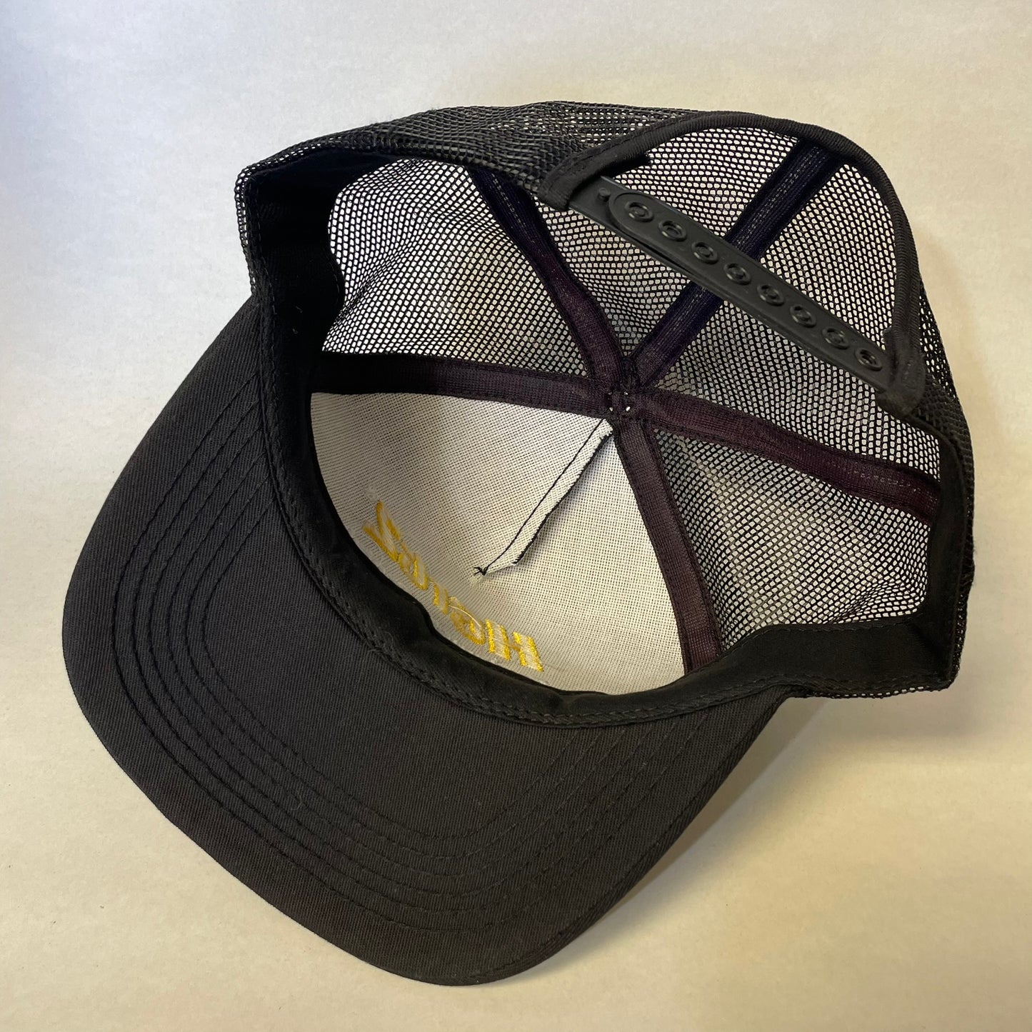 Vintage Hertz Equipment Rental Snapback Trucker Hat