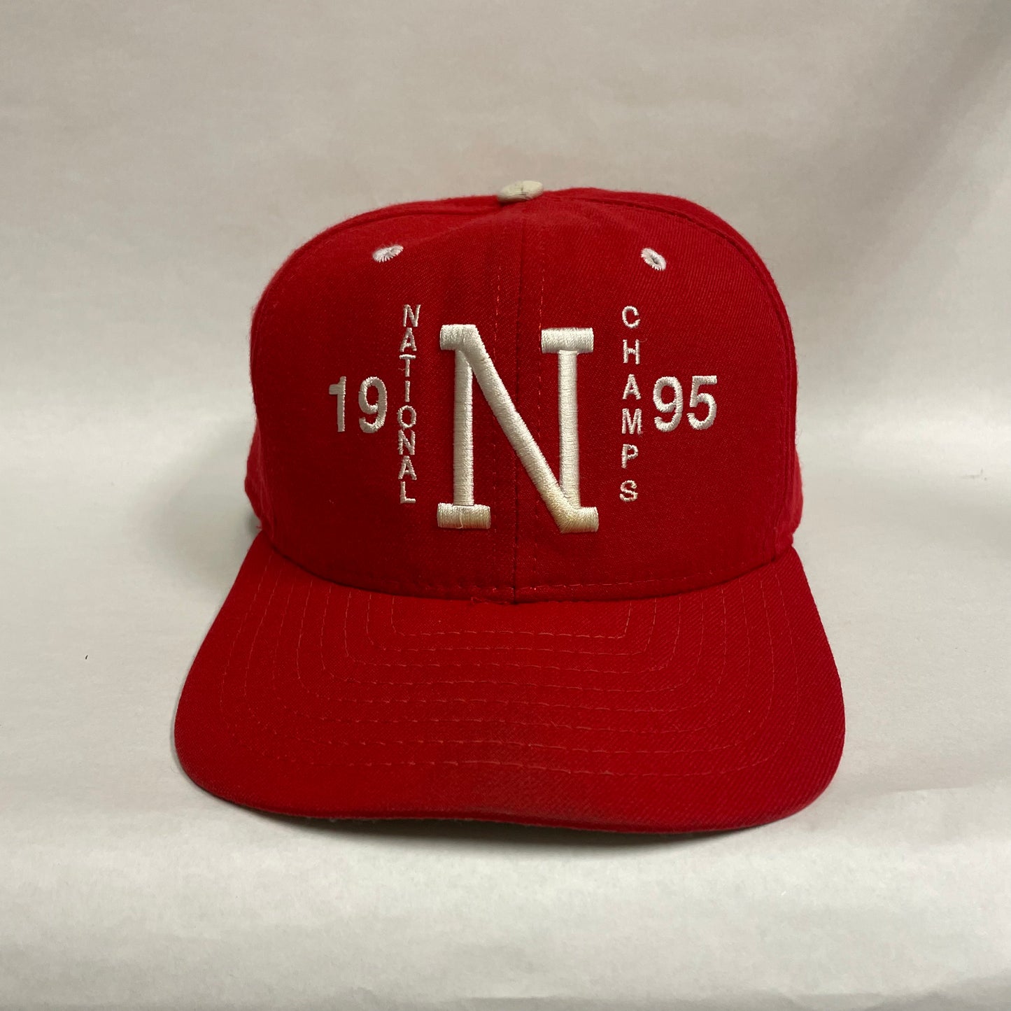 Vintage Nebraska Huskers 1995 National Champions Snapback Hat