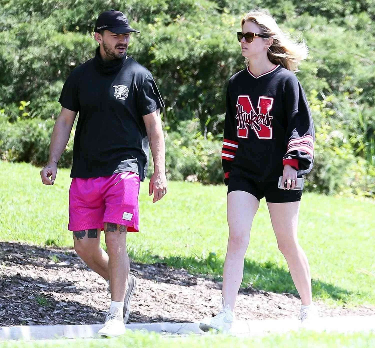 Vintage Nebraska Huskers STARTER Shia Labeouf Sweatshirt M