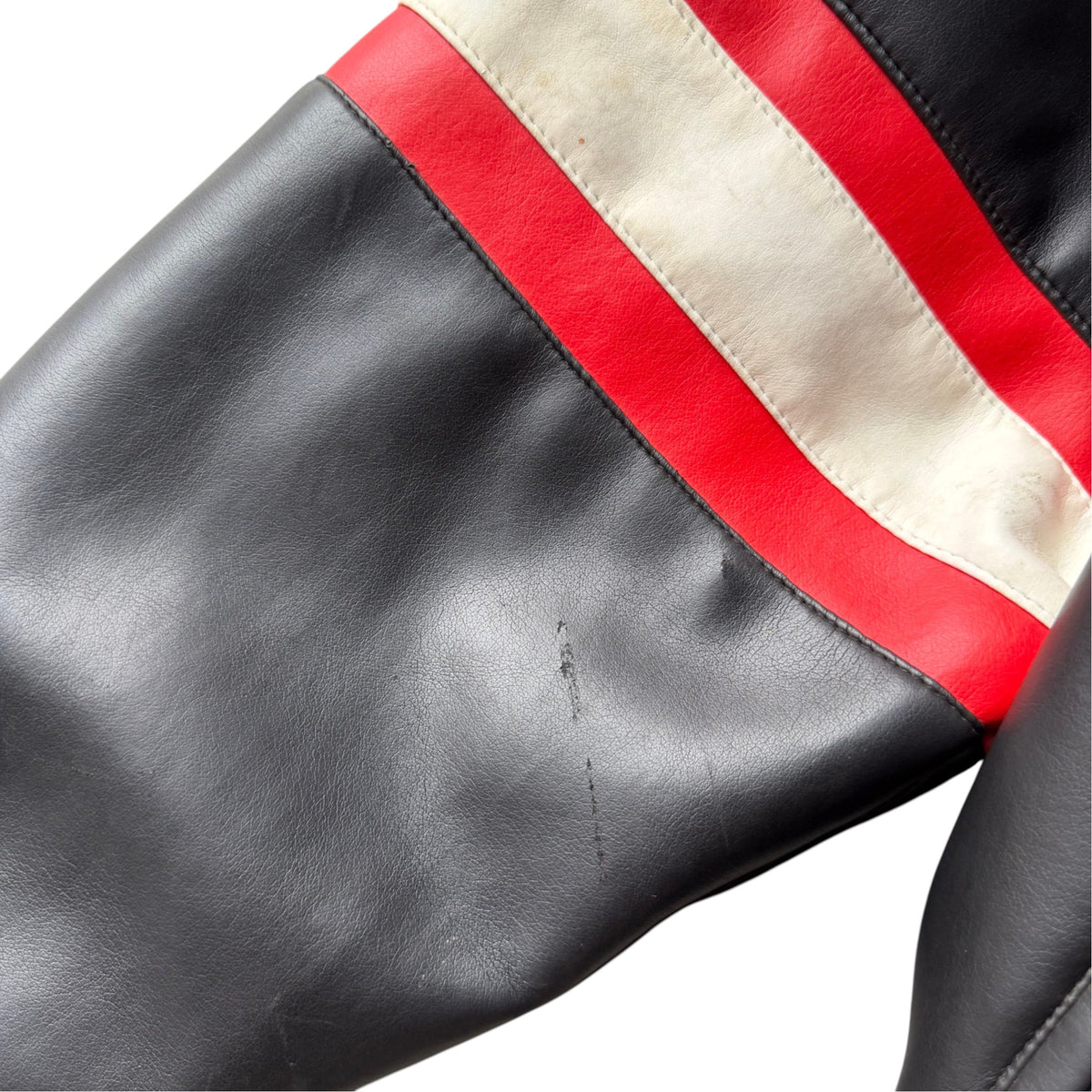 Vintage Nebraska Huskers Leather Jacket - M