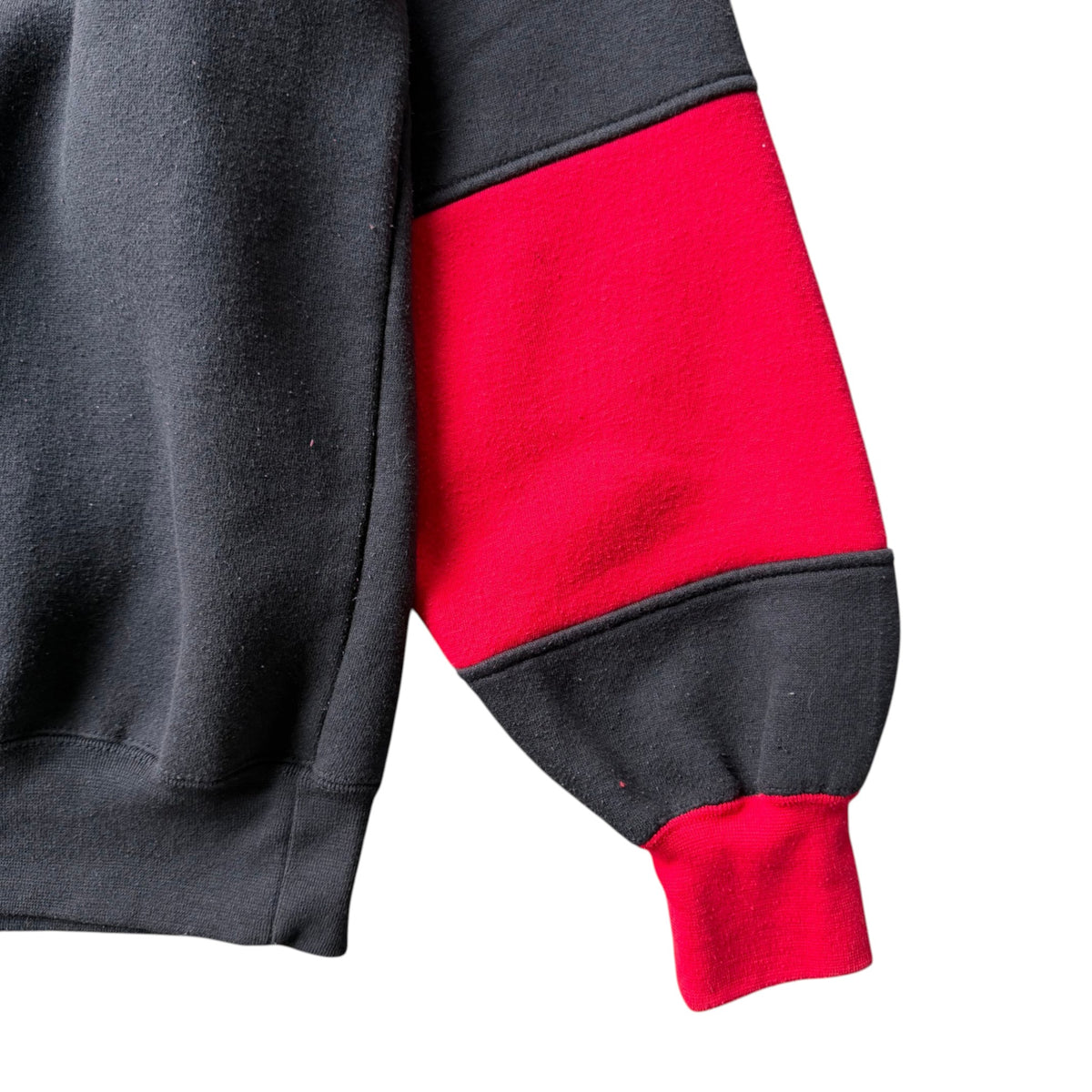 Vintage Nebraska Huskers Patchwork Sweatshirt - L