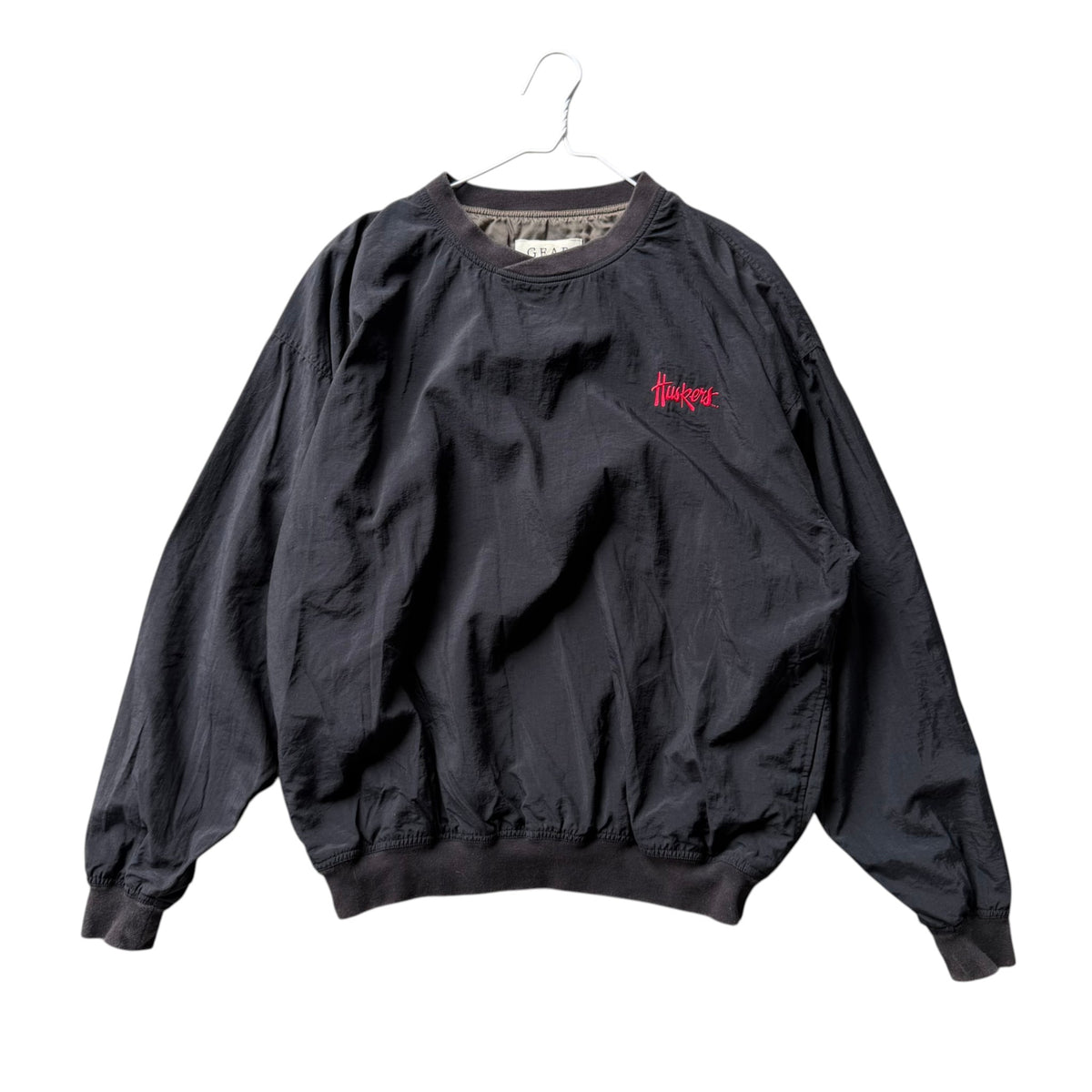 Vintage Nebraska Huskers Windbreaker - L