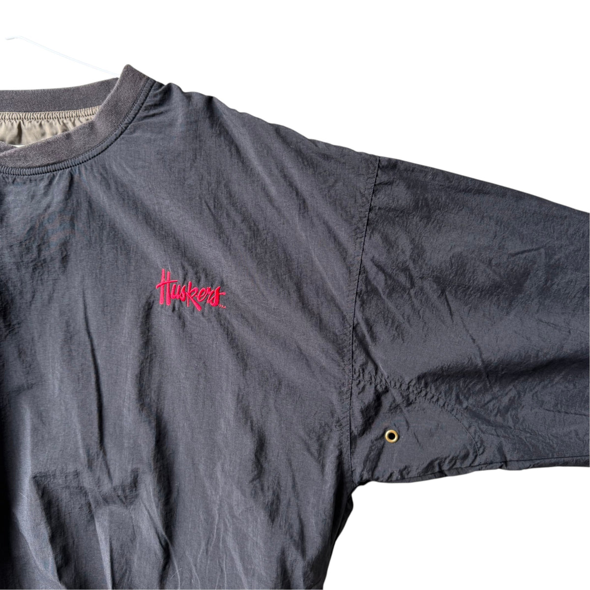 Vintage Nebraska Huskers Windbreaker - L