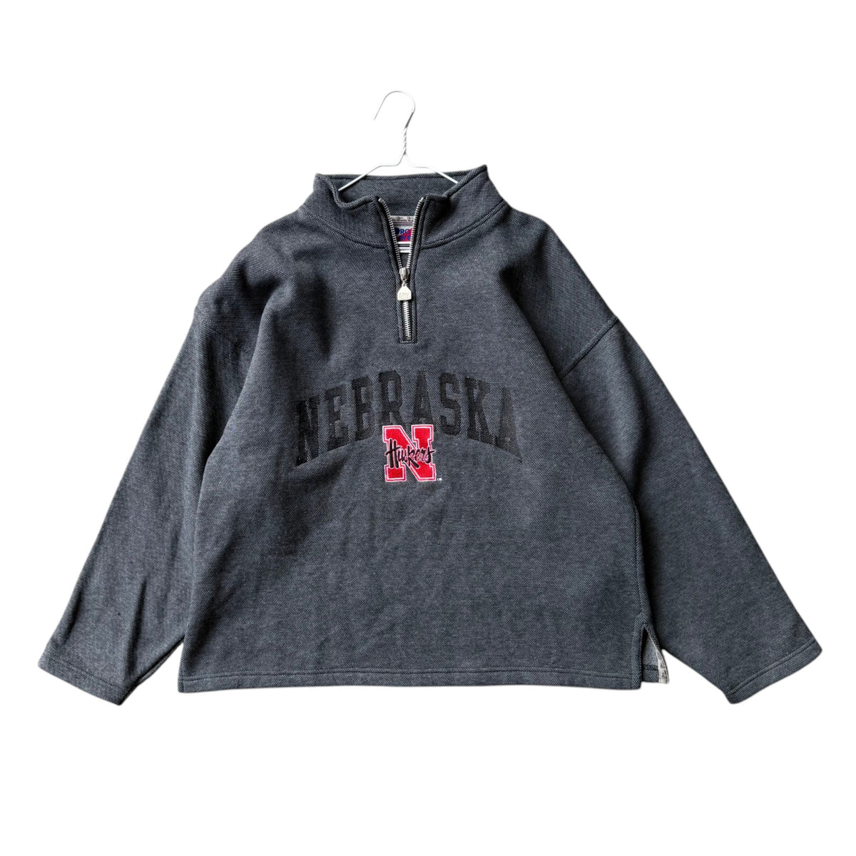 Vintage Nebraska Huskers Pro Player Quarter-Zip - L