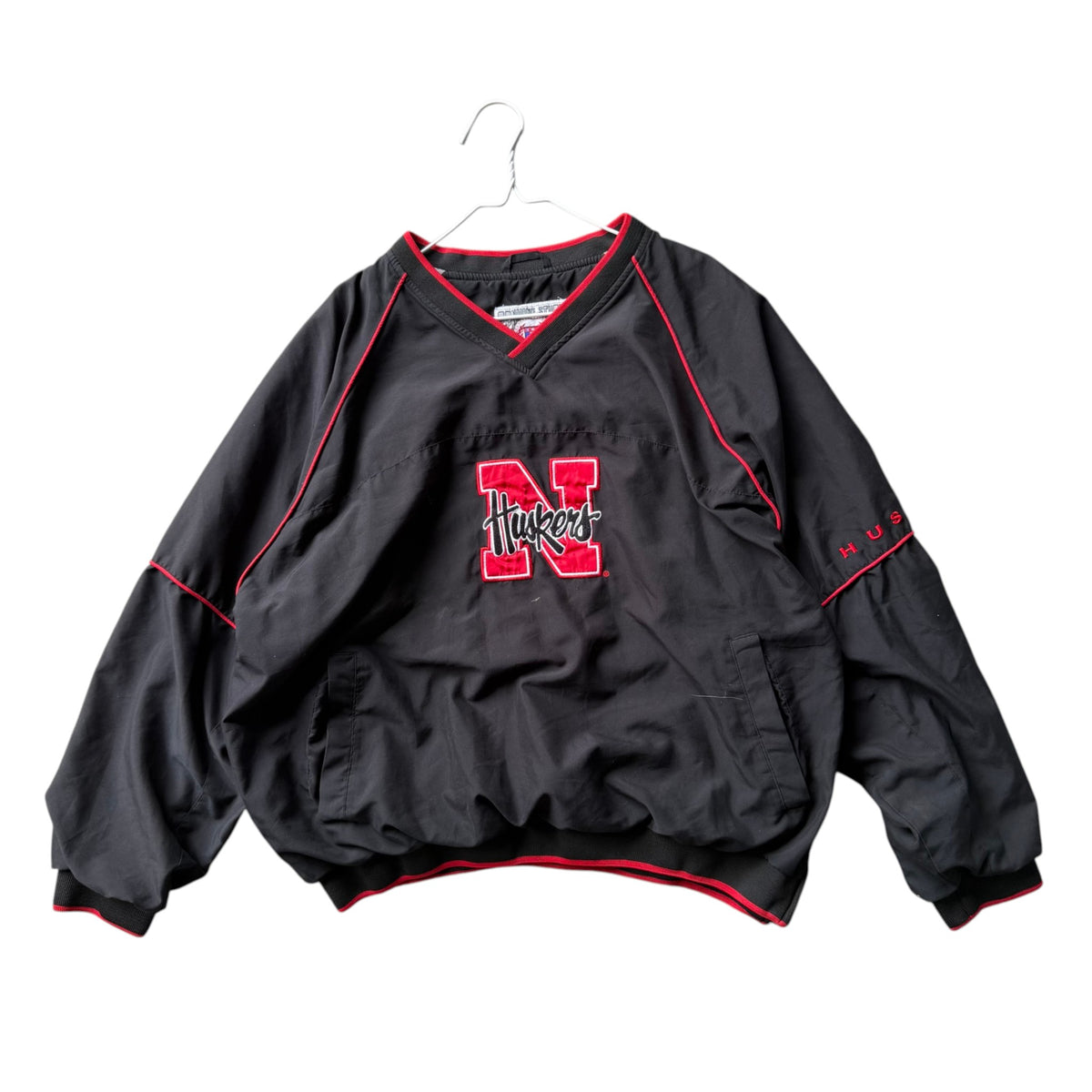 Vintage Nebraska Huskers Windbreaker - L