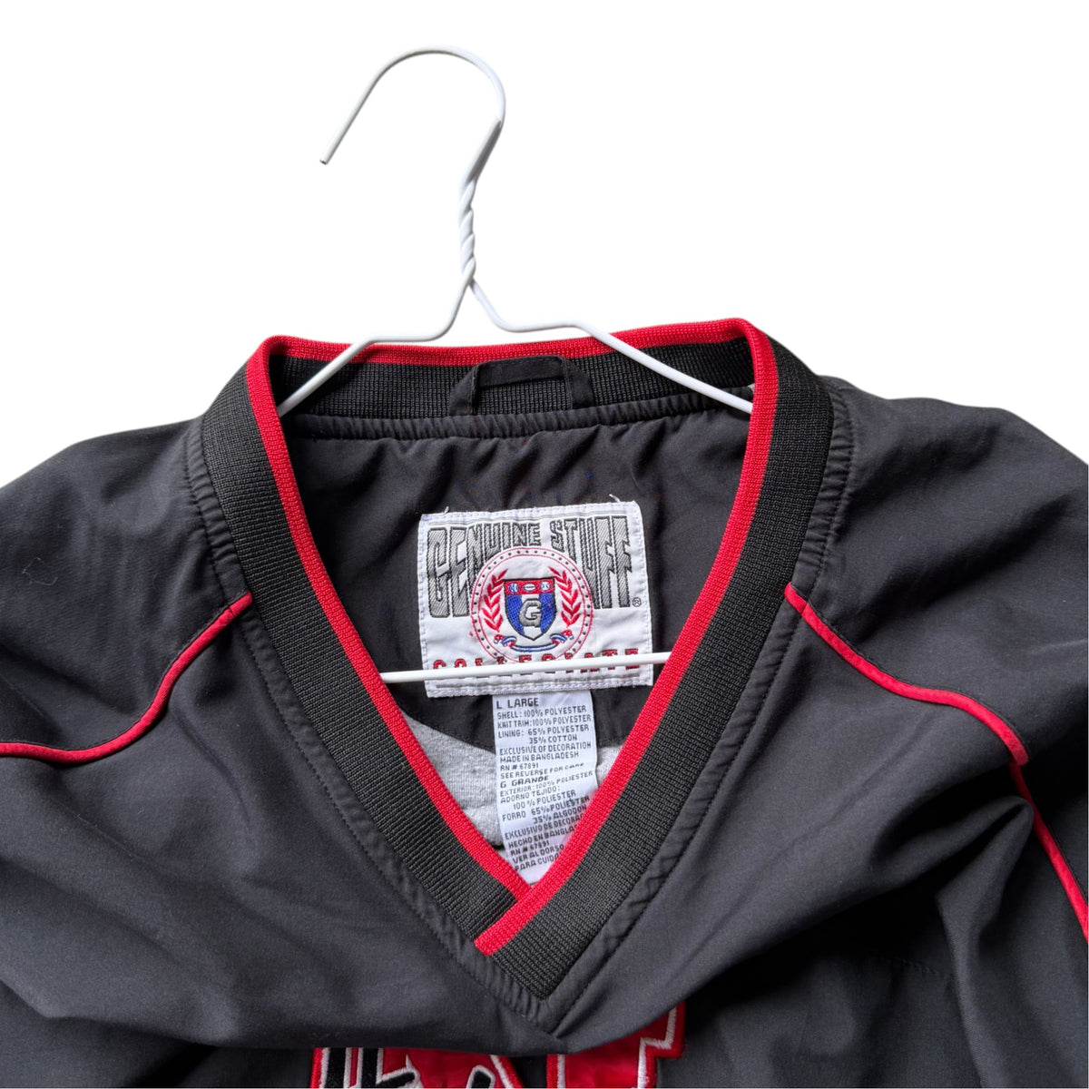 Vintage Nebraska Huskers Windbreaker - L