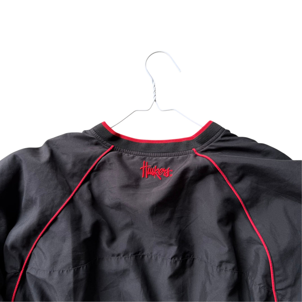 Vintage Nebraska Huskers Windbreaker - L