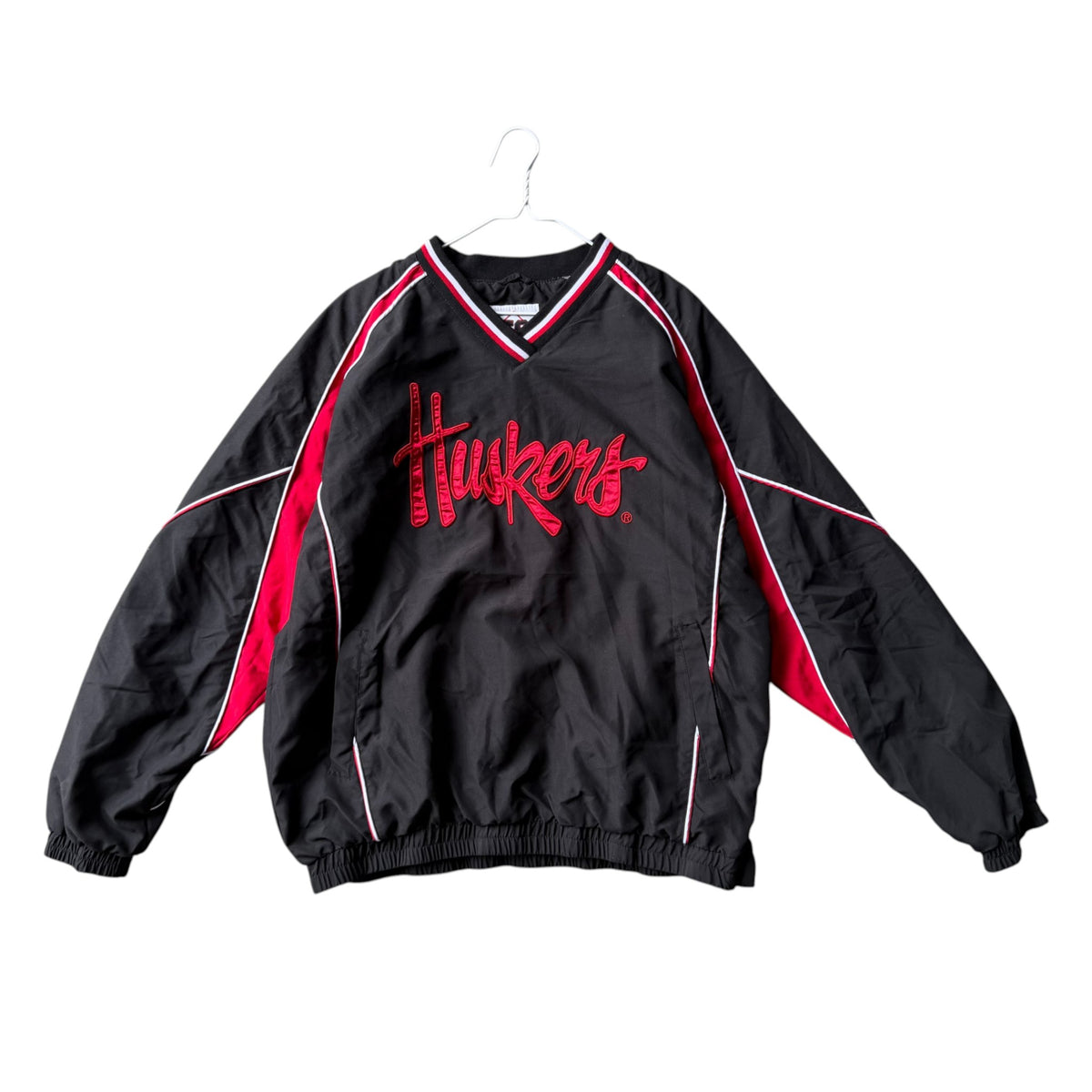 Vintage Nebraska Huskers Windbreaker - L
