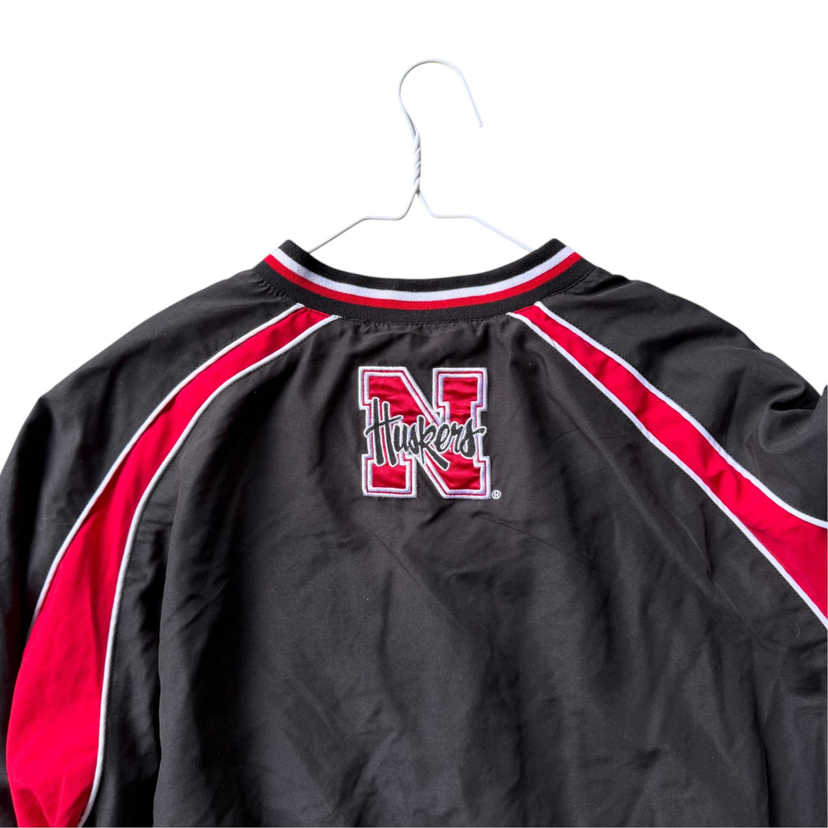 Vintage Nebraska Huskers Windbreaker - L
