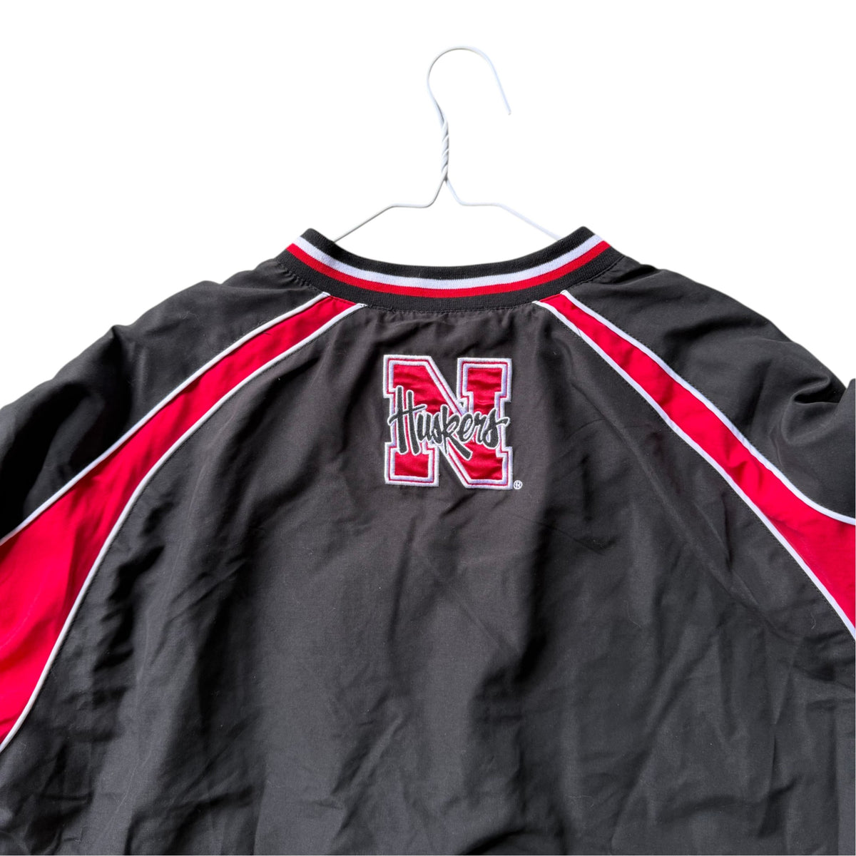 Vintage Nebraska Huskers Windbreaker - L