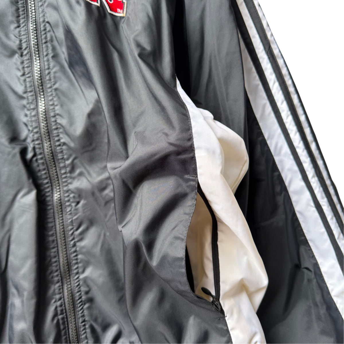Vintage Nebraska Huskers Adidas Windbreaker Jacket - M