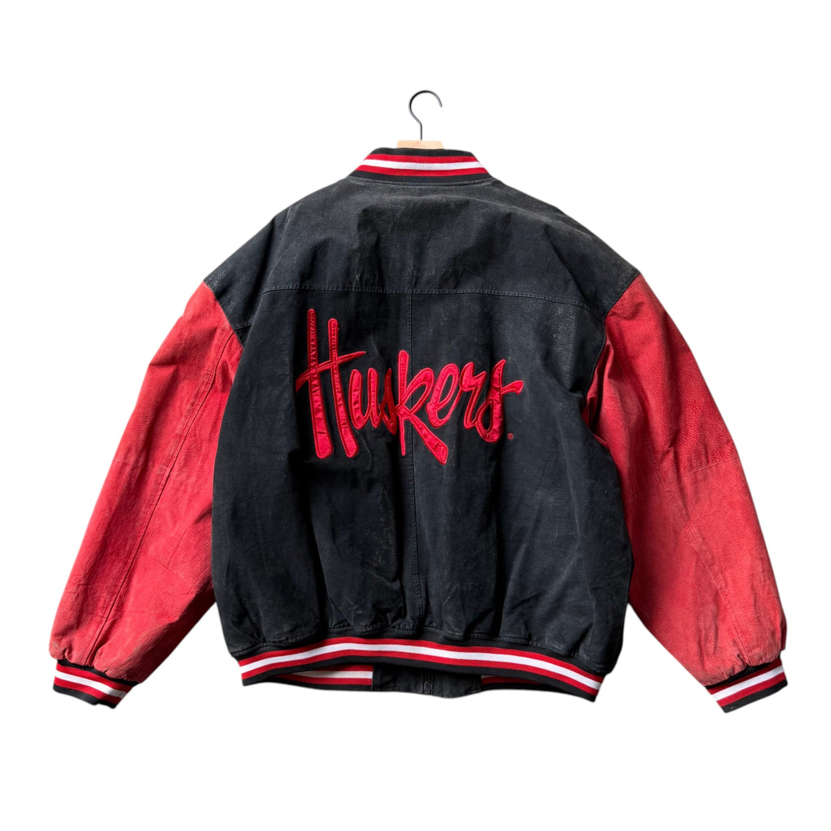Vintage Nebraska Huskers Suede Jacket - XXL