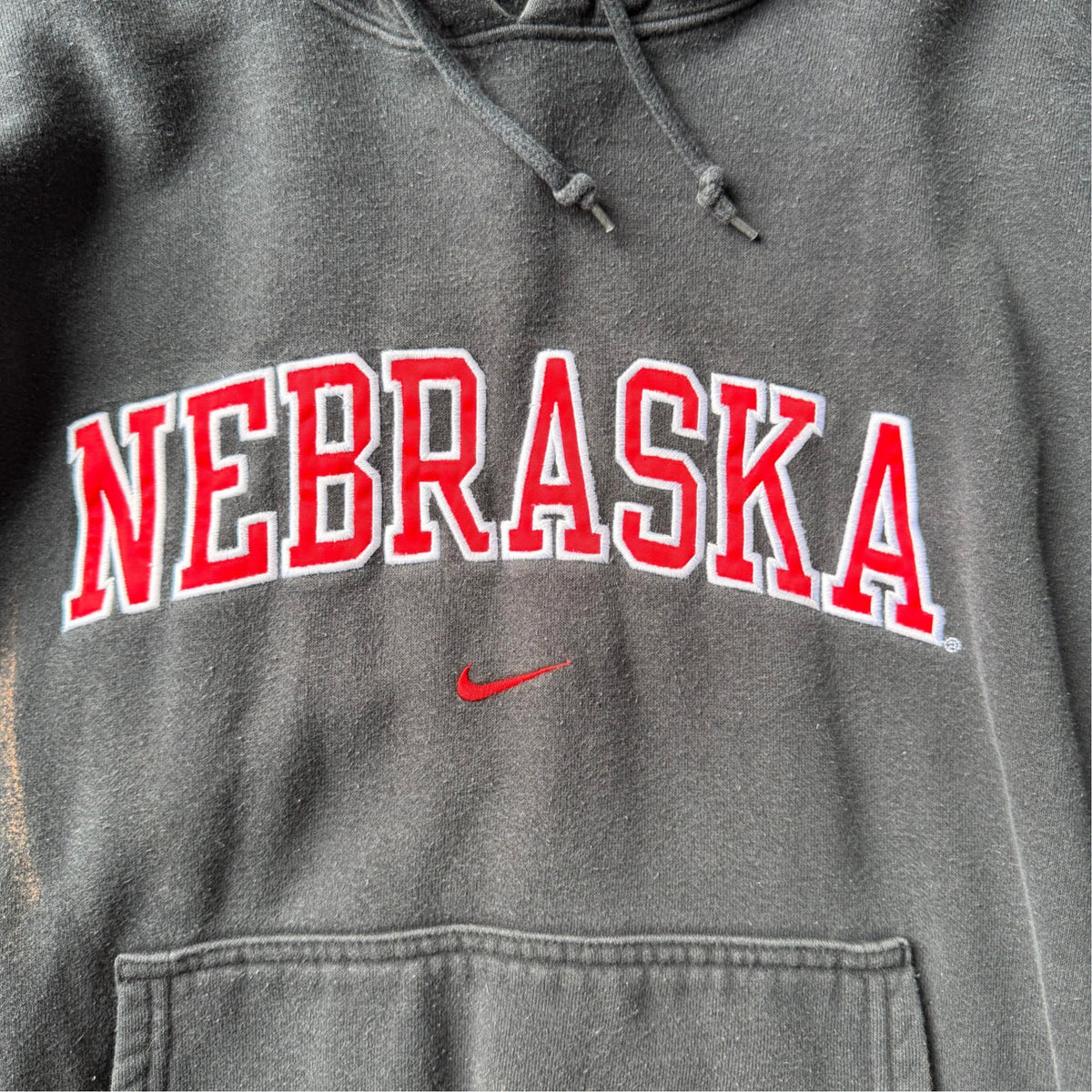 Vintage Nebraska Huskers Nike Hoodie - XL