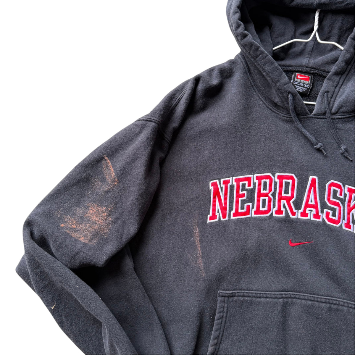 Vintage Nebraska Huskers Nike Hoodie - XL
