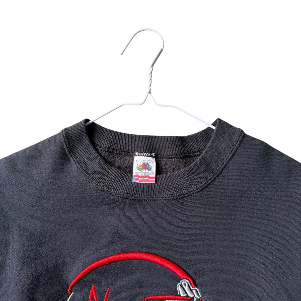 Vintage Nebraska Huskers Helmet Crewneck - XL