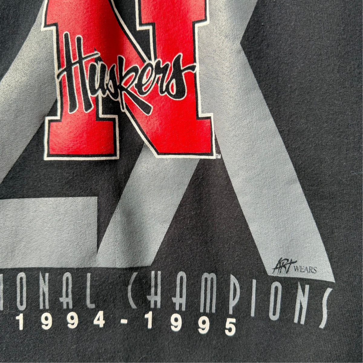 Vintage Nebraska Huskers National Champions Crewneck - XXL