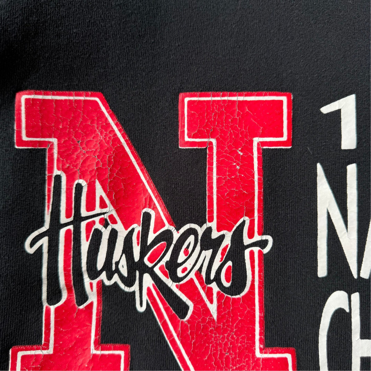 Vintage Nebraska Huskers 1994 National Champions Russell Athletic Crewneck - XL