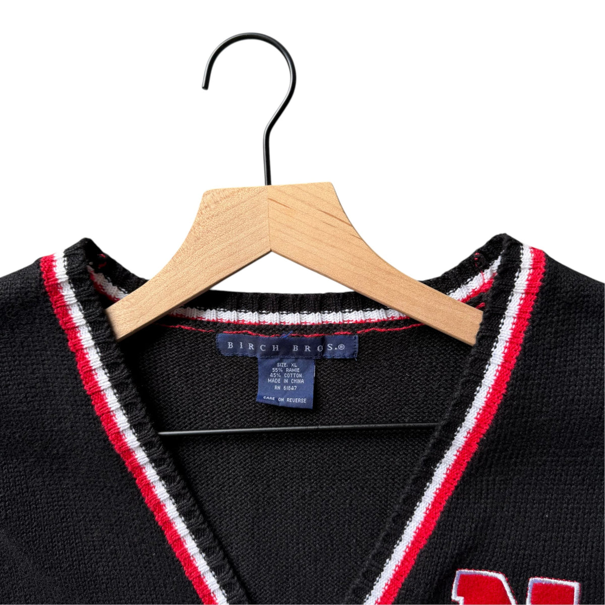 Vintage Nebraska Huskers Sweater Vest - XL