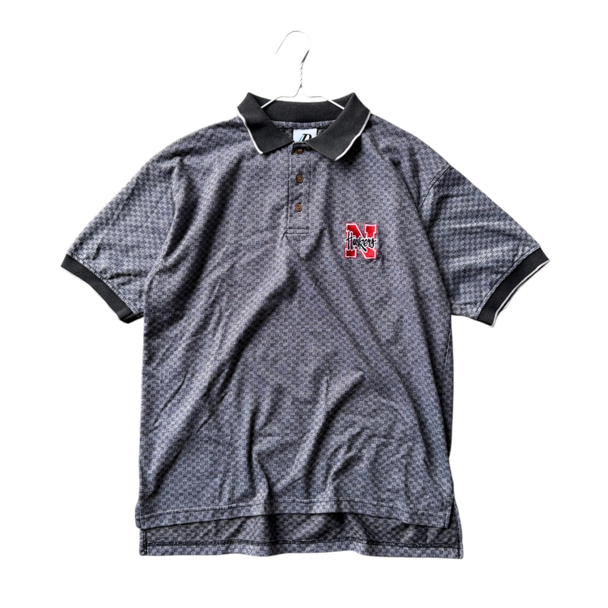 Vintage Nebraska Huskers Polo - L