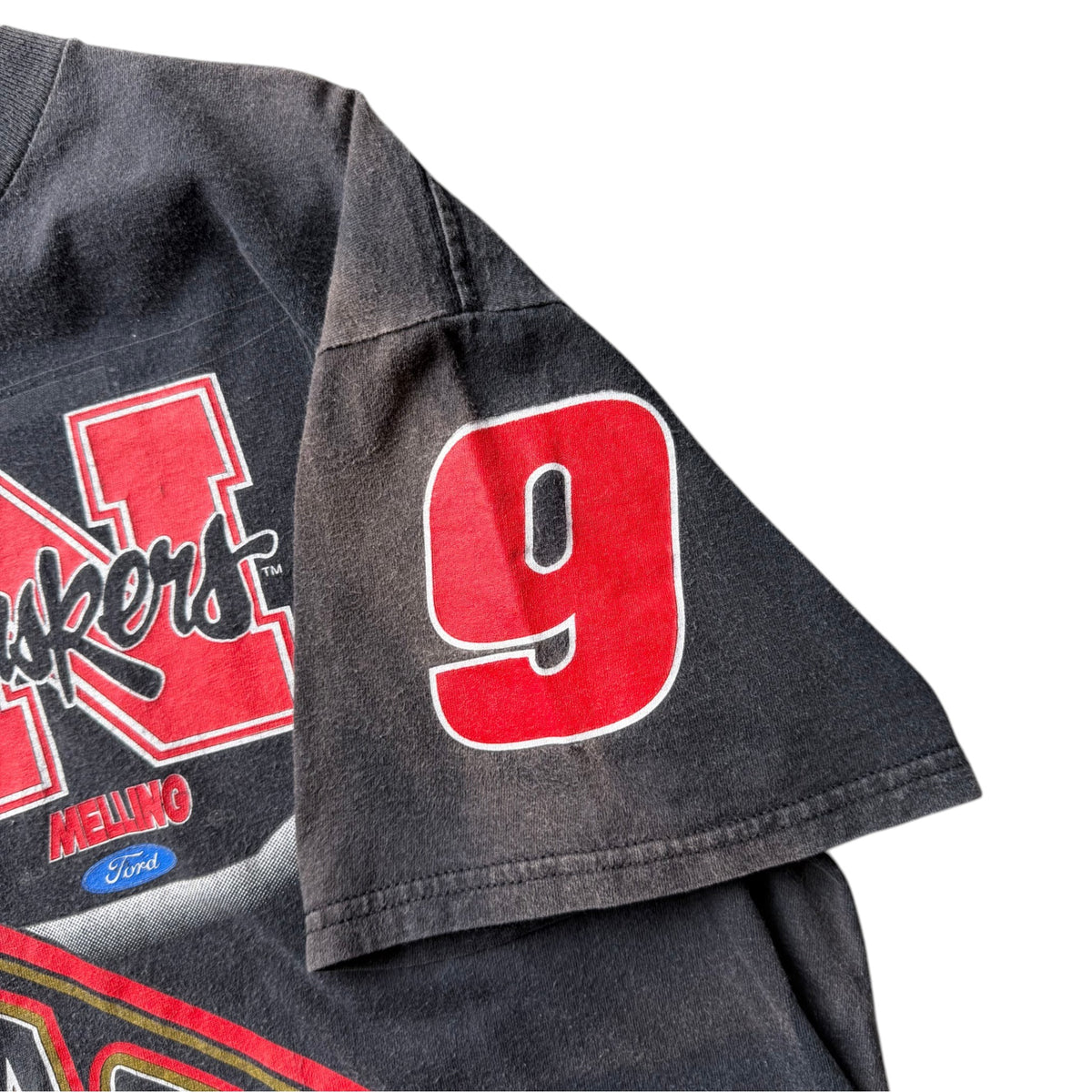 Vintage Nebraska Huskers NASCAR x NATIONAL CHAMPS - L