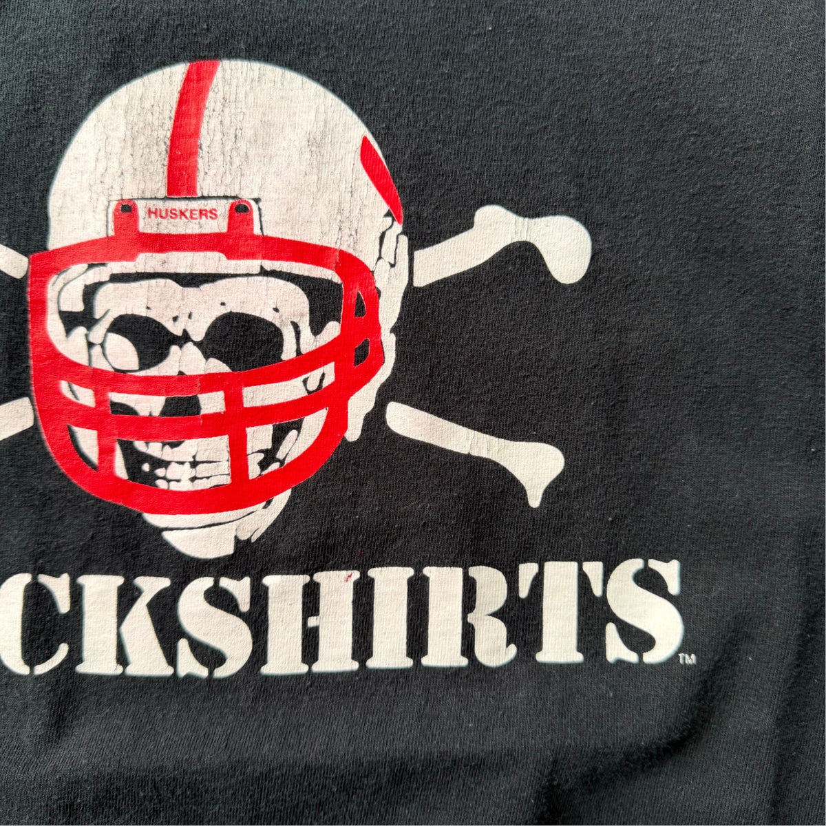Vintage Nebraska Huskers Blackshirts Shirt - M