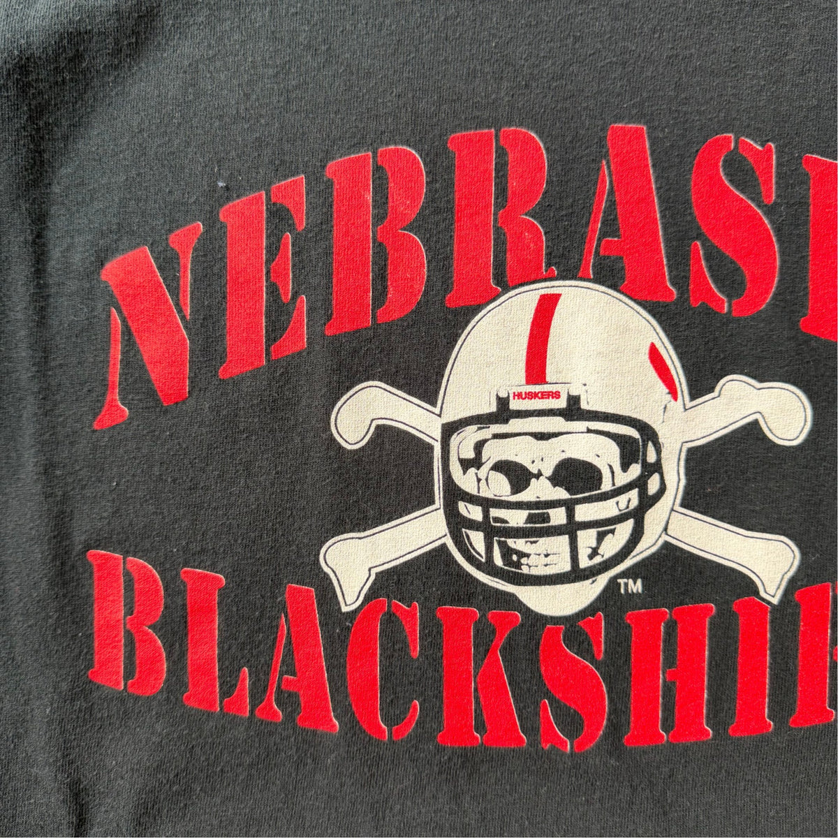 Vintage Nebraska Huskers Blackshirts Shirt - L