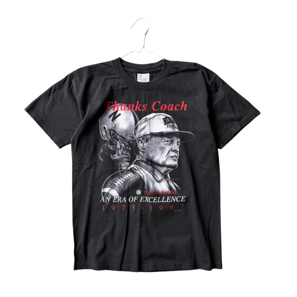 Vintage Nebraska Huskers Tom Osborne Shirt - M