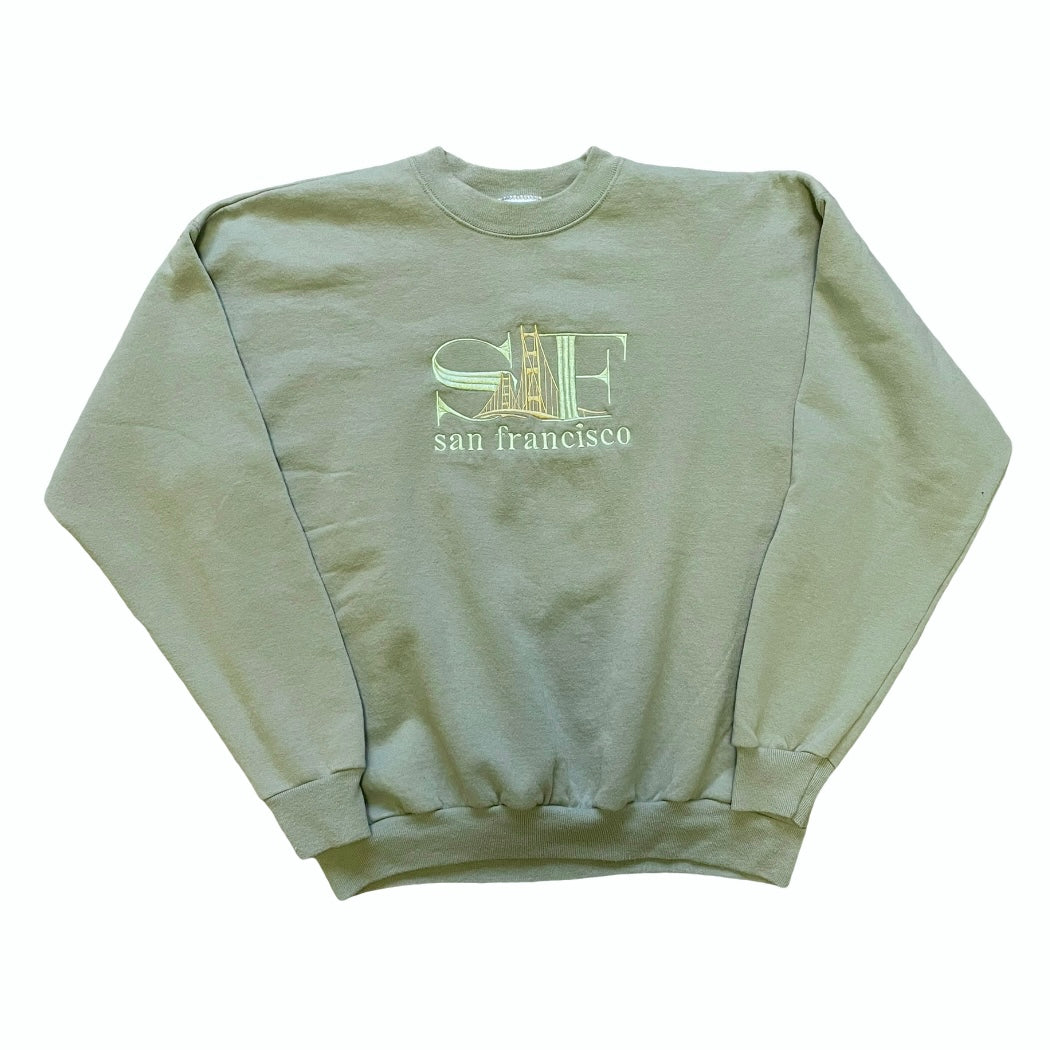 San Francisco Hanes Crewneck L