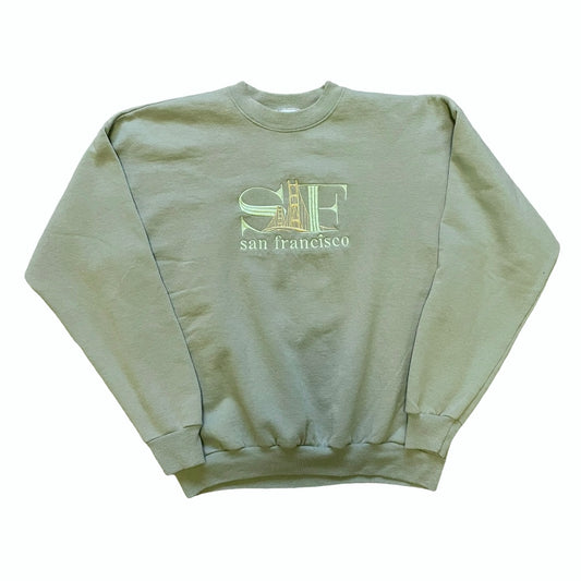 San Francisco Hanes Crewneck L