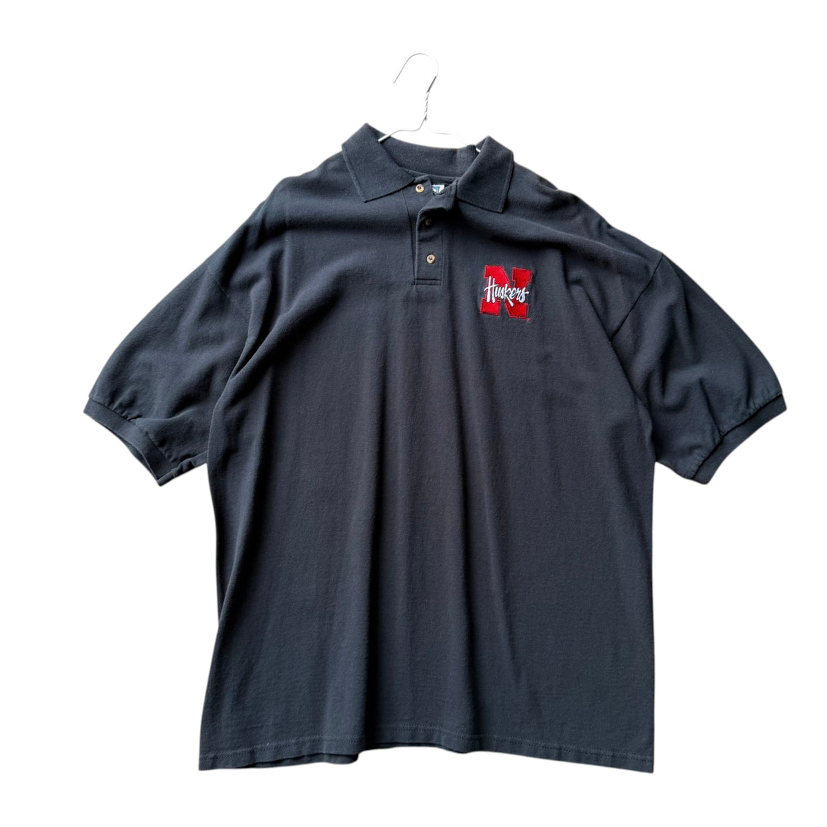 Vintage Nebraska Huskers Polo Shirt - XXL