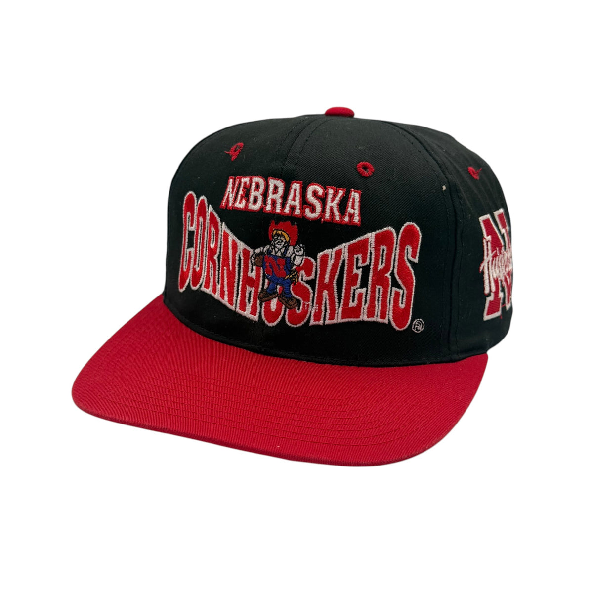 Vintage Nebraska Huskers Herbie Snapback Hat