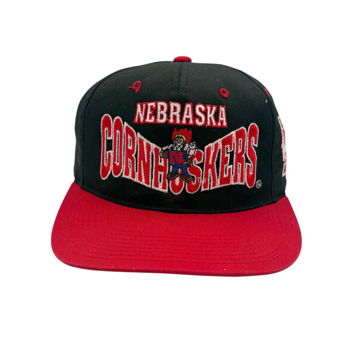 Vintage Nebraska Huskers Herbie Snapback Hat