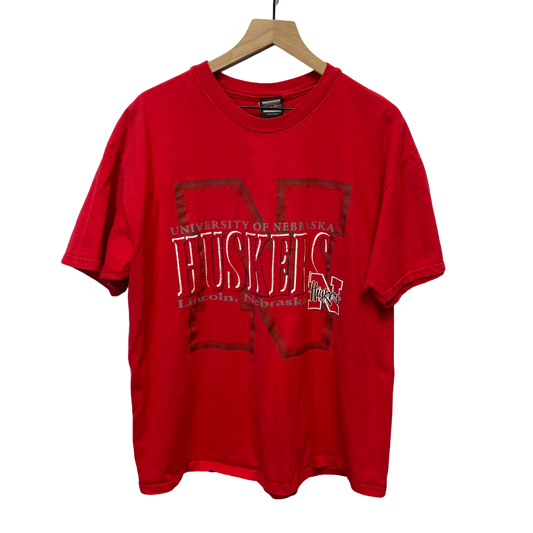 Vintage Nebraska Huskers Graphic Shirt XL