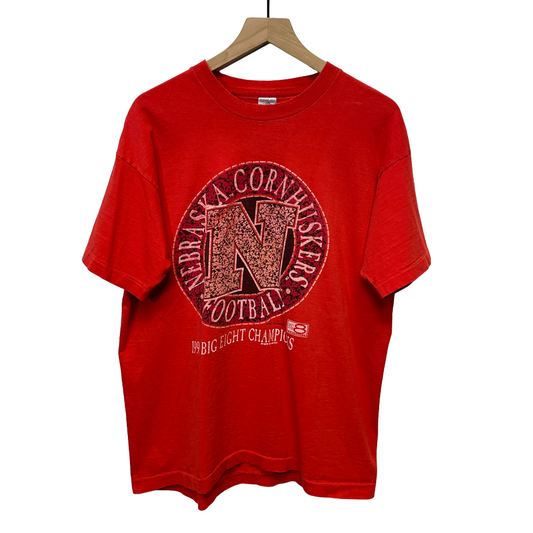 Vintage Nebraska Huskers Big Eight Champions Graphic Shirt XL