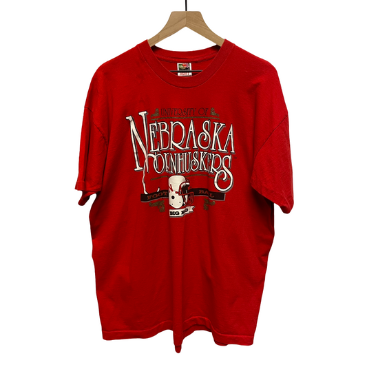 Vintage Nebraska Huskers Graphic Shirt XXL