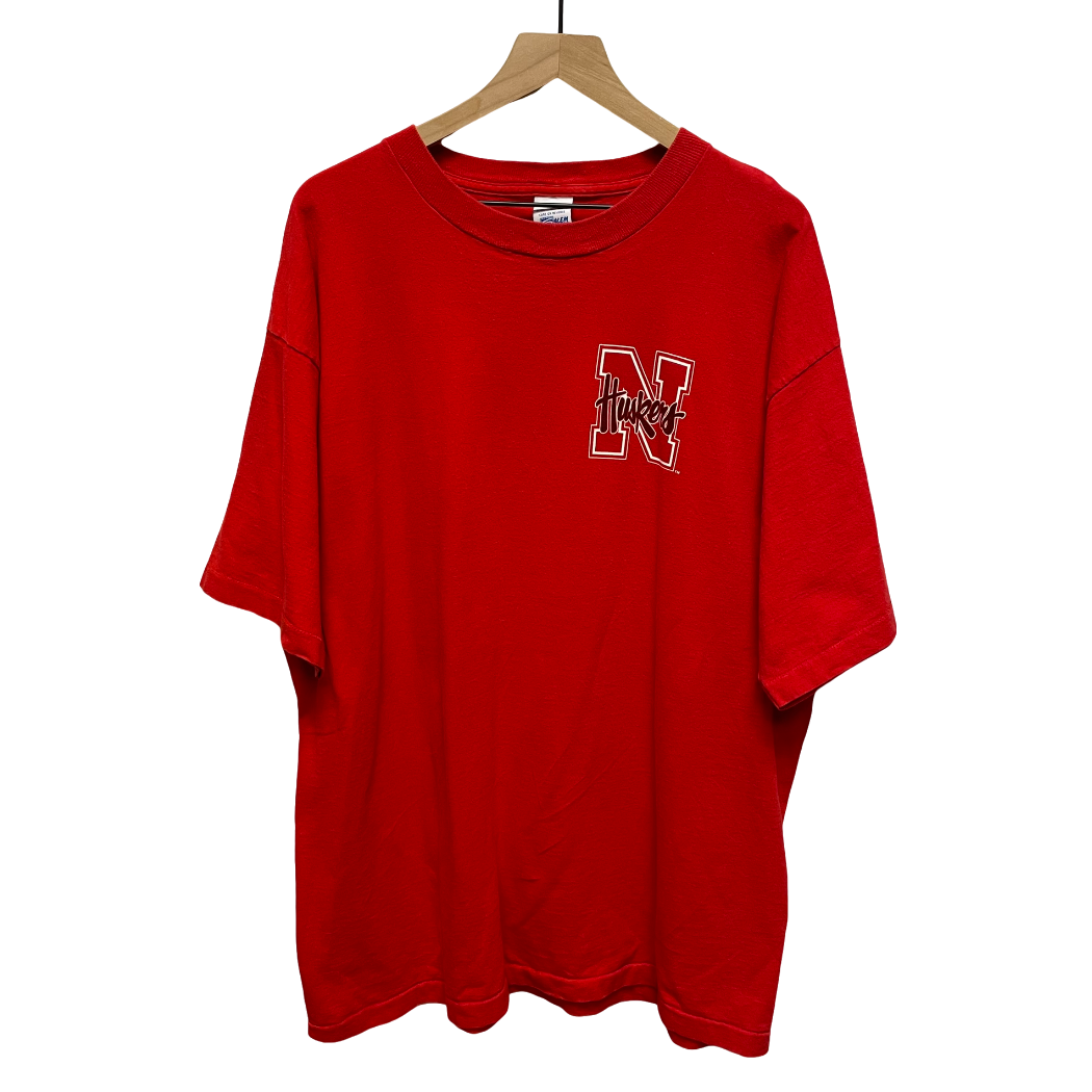 Vintage Nebraska Huskers Graphic Shirt XXL