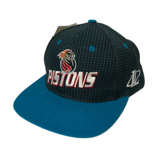 Vintage Detroit Pistons NBA Logo Athletic Snapback