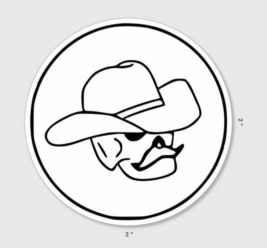 Vintage Cowboy Sticker