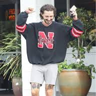 Vintage Shia Labeouf Nebraska Huskers STARTER Sweatshirt L